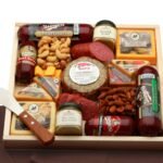 Deluxe Meat & Cheese Lovers Sampler Tray