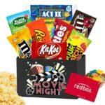 Movie Night Lovers Care Package with Redbox Movie Rental Code
